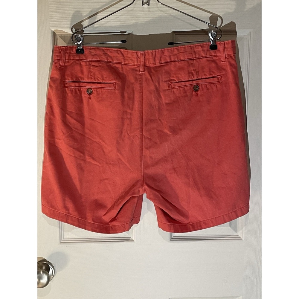 Saddlebred Shorts Men's 38W Red Flat Front 7" Inseam Bottoms‎ - Picture 2 of 4